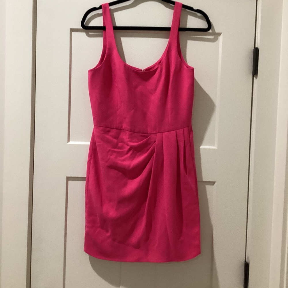 Amanda Uprichard Hot Pink Mini Dress
